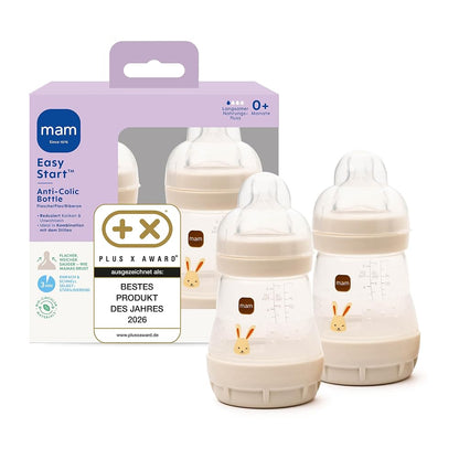 MAM Easy Start butelka antykolkowa x2 160ml 0+