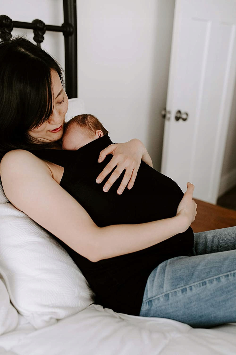 ADEN + ANAIS kenguruzós felső S