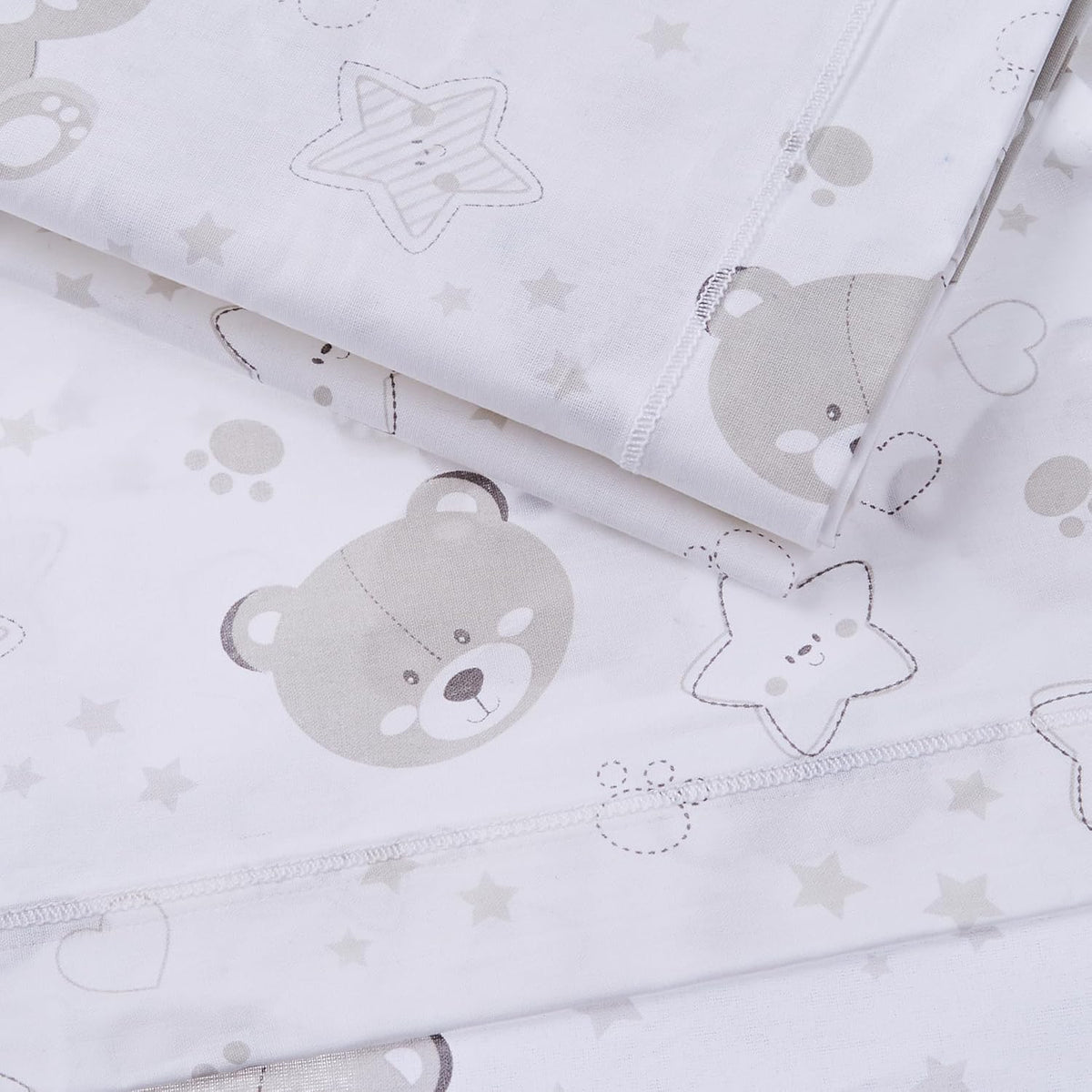 ITALBABY ensemble de literie 3 pièces 115X175 / 40X60 / 60X130