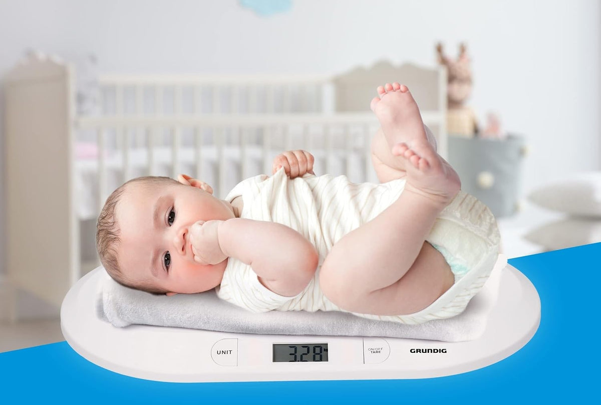 GRUNDIG waga cyfrowa LCD dla dzieci i małych zwierząt do 20 kg