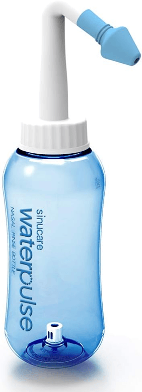 WATERPULSE Nasal 300 næseskylning til børn og voksne, 2 mundstykker, 300 ml