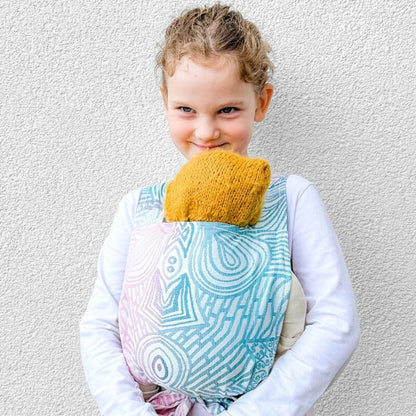 HOPPEDIZ porte-bébé souple pour poupées et peluches