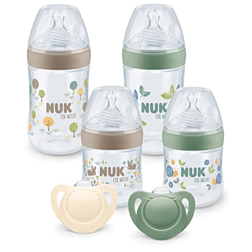 NUK for Nature Perfect Start flaske- og suttesæt 0–6 måneder – billede 3