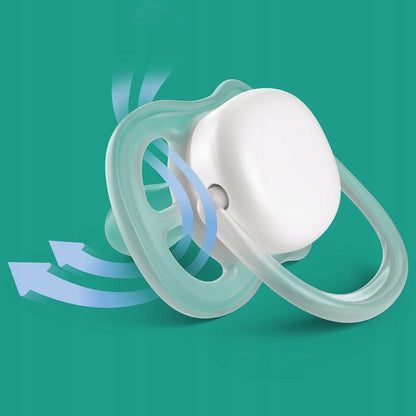 PHILIPS AVENT Ultra Air Night smoczki x 2 0-6msc ŚWIECĄ W CIEMNOŚCI "N