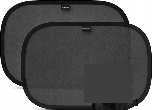 SYSTEMOTO osłona przeciwsłoneczna na szybę samochodu UV 50+ 2 sztuki