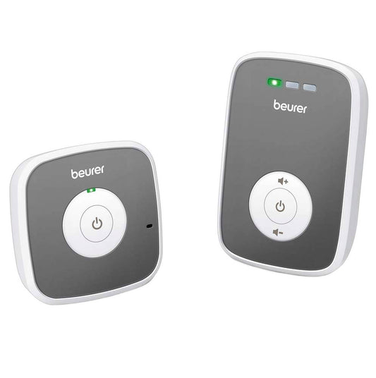 BEURER BY33 cyfrowa niania elektroniczna tryb ECO+ – biało-szary zestaw nadajnik i odbiornik