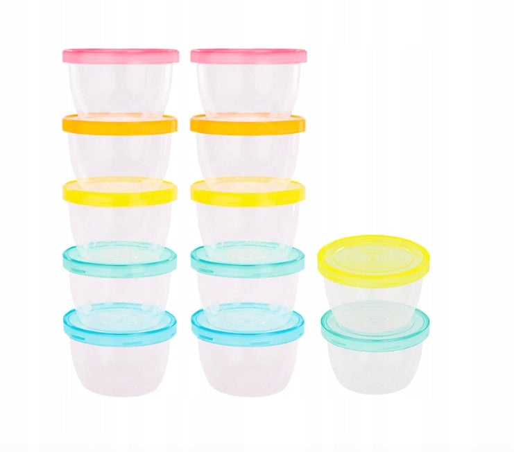 BADABULLE contenants avec bouchon 12 x 250ml