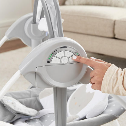 INGENUITY Comfort2GO transat SONS VIBRATIONS Câlin Agneau "O"