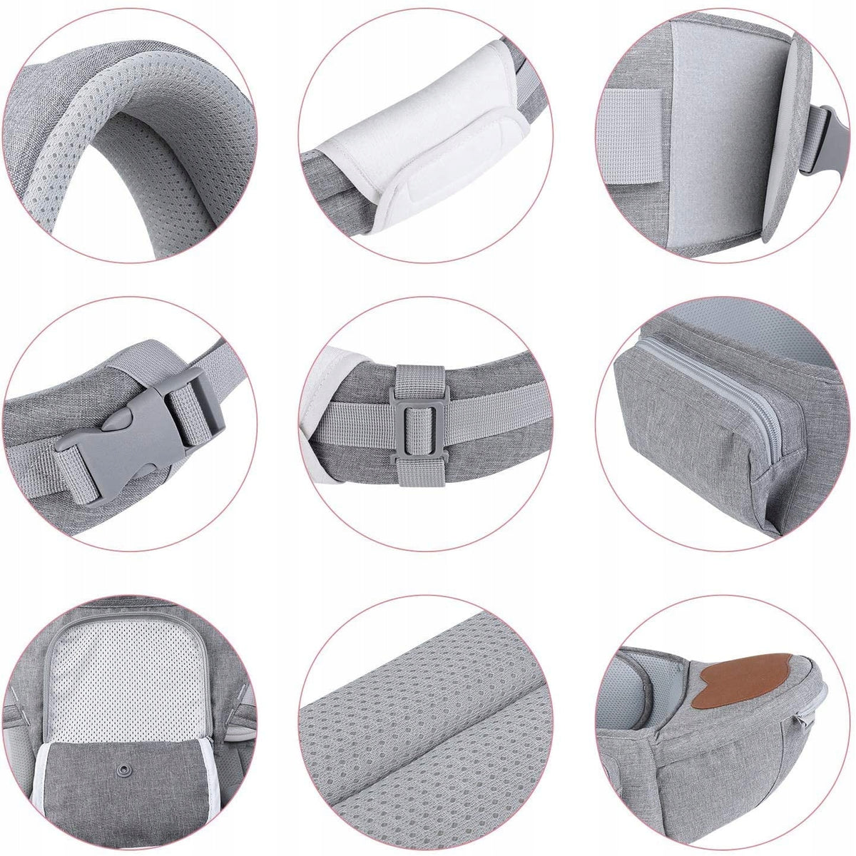 GAGAKU siège porte-bébé de hanche 0-36 mois