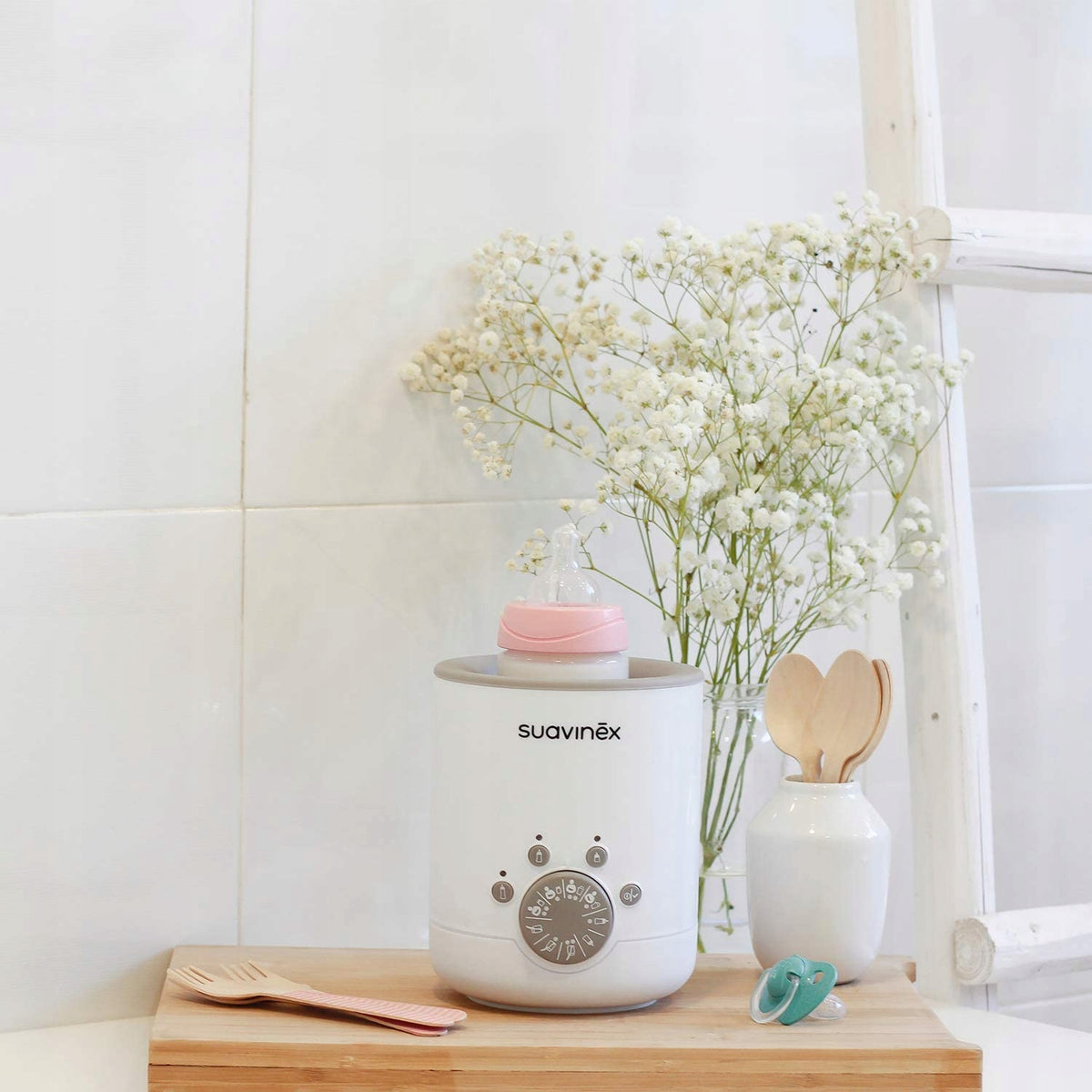 SUAVINEX cumisüveg- és bébiétel-melegítő 3 az 1-ben