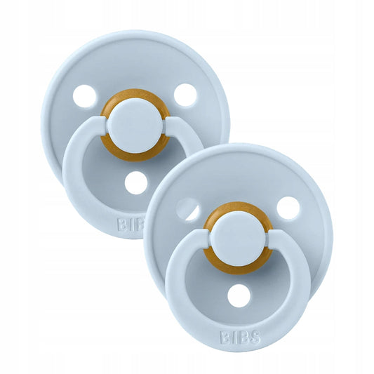 BIBS COLOUR Schnuller 2er-Pack Naturkautschuk 0-6 Monate