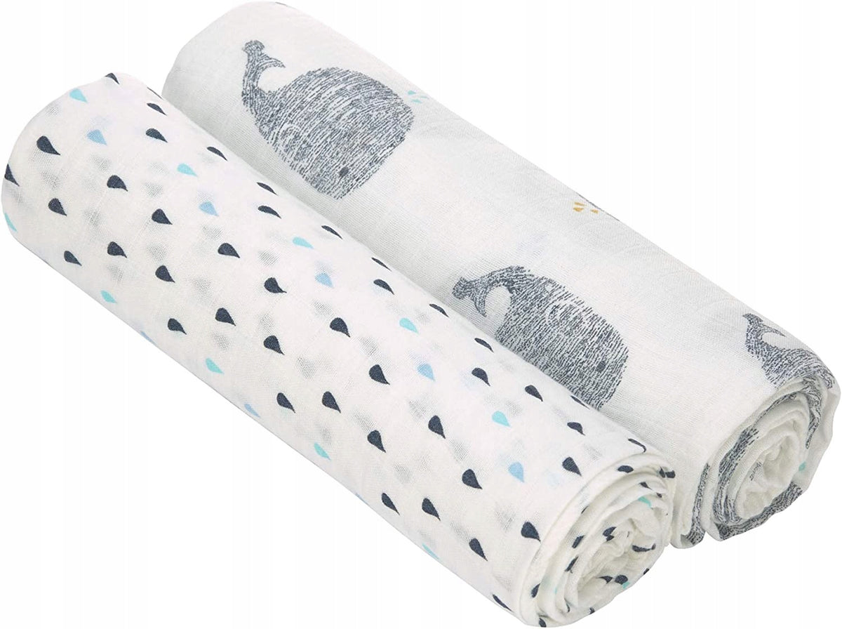LASSIG langes en bambou 120x120 baleine