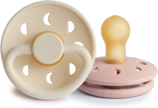 FRIGG Schnuller 2er-Pack Naturkautschuk 0-6 Monate