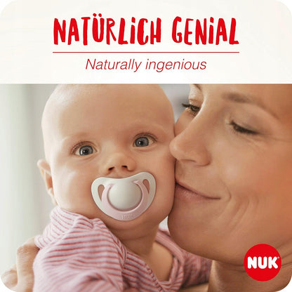 NUK Genius Color smoczek uspokajający x2 18msc+