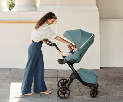 STOKKE Xplory X wózek spacerowy PREMIUM UPF50+ do22kg akcesoria – GOLDEN YELLOW – zdjęcie 8