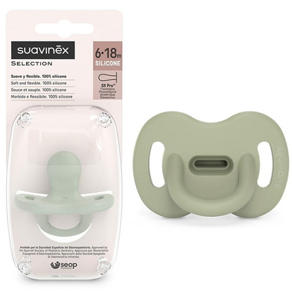 SUAVINEX SELECTION SX PRO szilikon cumi 6–18 hónap