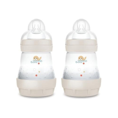 MAM Easy Start butelki antykolkowe 160 ml 2 szt. - zestaw butelek dla niemowląt z systemem odpowietrzającym