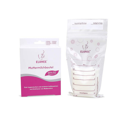 ELANEE Sacs de Conservation du Lait Maternel 20 pièces