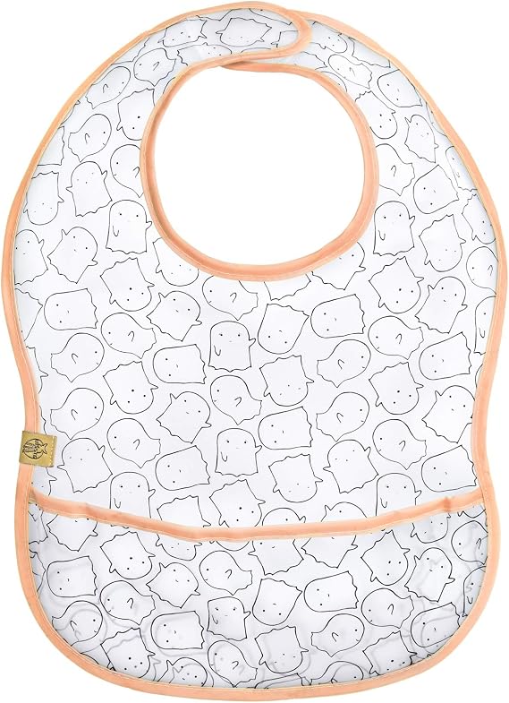 LASSIG Velcro bib with pocket