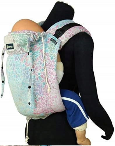 DIDYMOS DidyGo nosidełko ergonomiczne 7-20 kg, miękkie nosidło bawełniane do noszenia na plecach