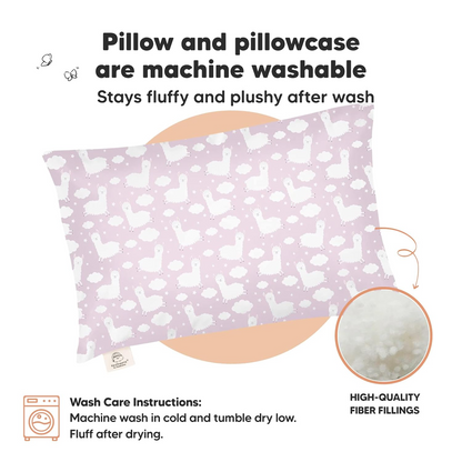 KEABABIES baby pillow with pillowcase