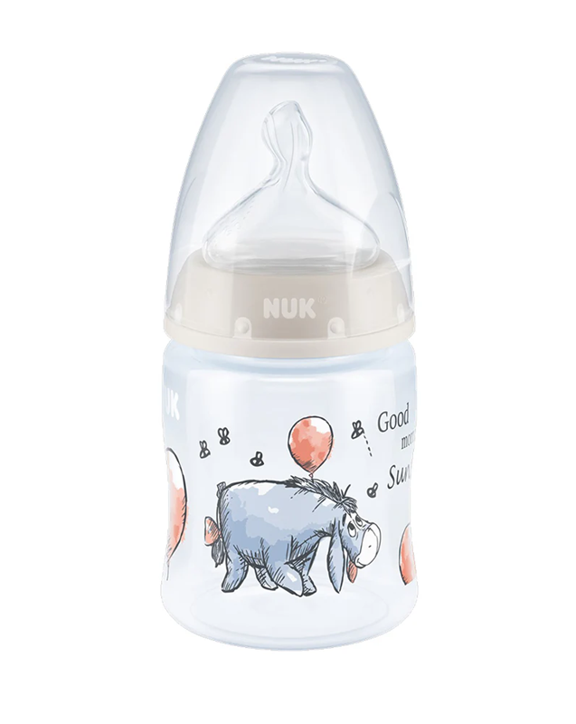 NUK First Choice+ CUMISÜVEG 150 ml 0–6 hónap hőmérsékletjelző SZAMÁR