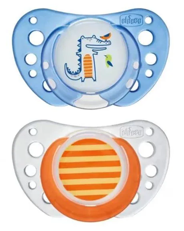 CHICCO PhysioForma COMFORT Schnuller x2 0-6 Monate LATEX