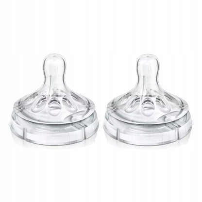 PHILIPS AVENT Natural tétines 3m+ x2 DÉBIT VARIABLE