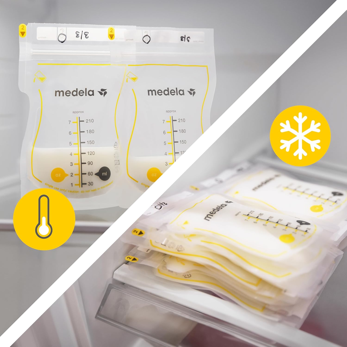 MEDELA Torebki Easy Pour do przechowywania pokarmu 50szt
