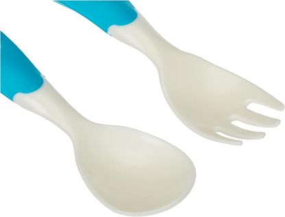 NUK Easy Learning mini sztućce łyżeczka widelec 12 cm 8 m+