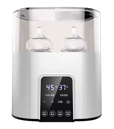 6-in-1 bottle warmer and sterilizer Safety is our top priority, even though there is a warning that it never