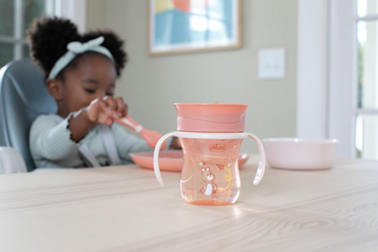 CHICCO Perfect Cup cseppmentes pohár 360 fokos itatóval 200 ml 12 hónap+