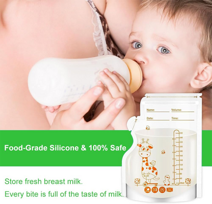Breast milk storage bags x60