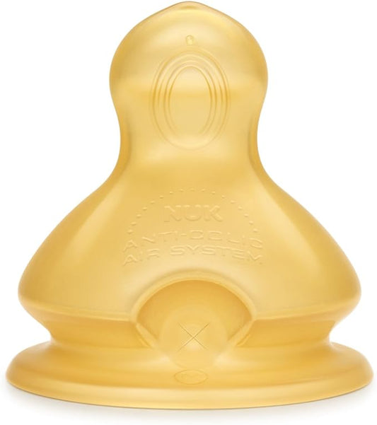 NUK First Choice+ tetine pentru biberoane x2 L 6luni+ LATEX