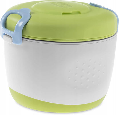 CHICCO geïsoleerd lunchbakje + lepeltje