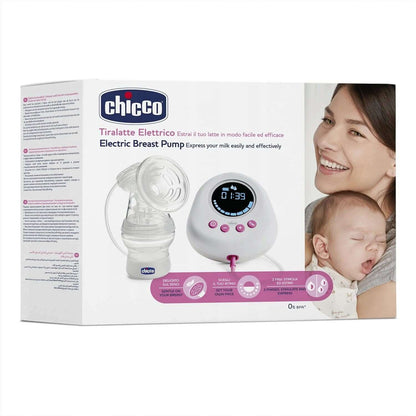 CHICCO NaturallyMe LAKTATOR elektryczny dwufazowy biało-różowy, cichy, bez BPA, zasilanie sieciowe lub bateryjne