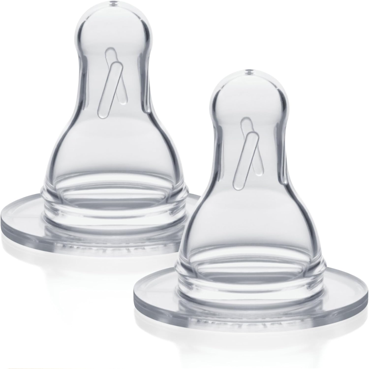 MEDELAbottle teats x2material siliconesize S, 0msc+BPA-freeGood, new condition, replacement packaging