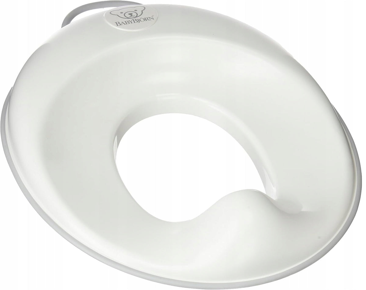 Adaptor BABYBJORN pentru toaletă, cu reglare și orificiu, 12 x 18,5 cm