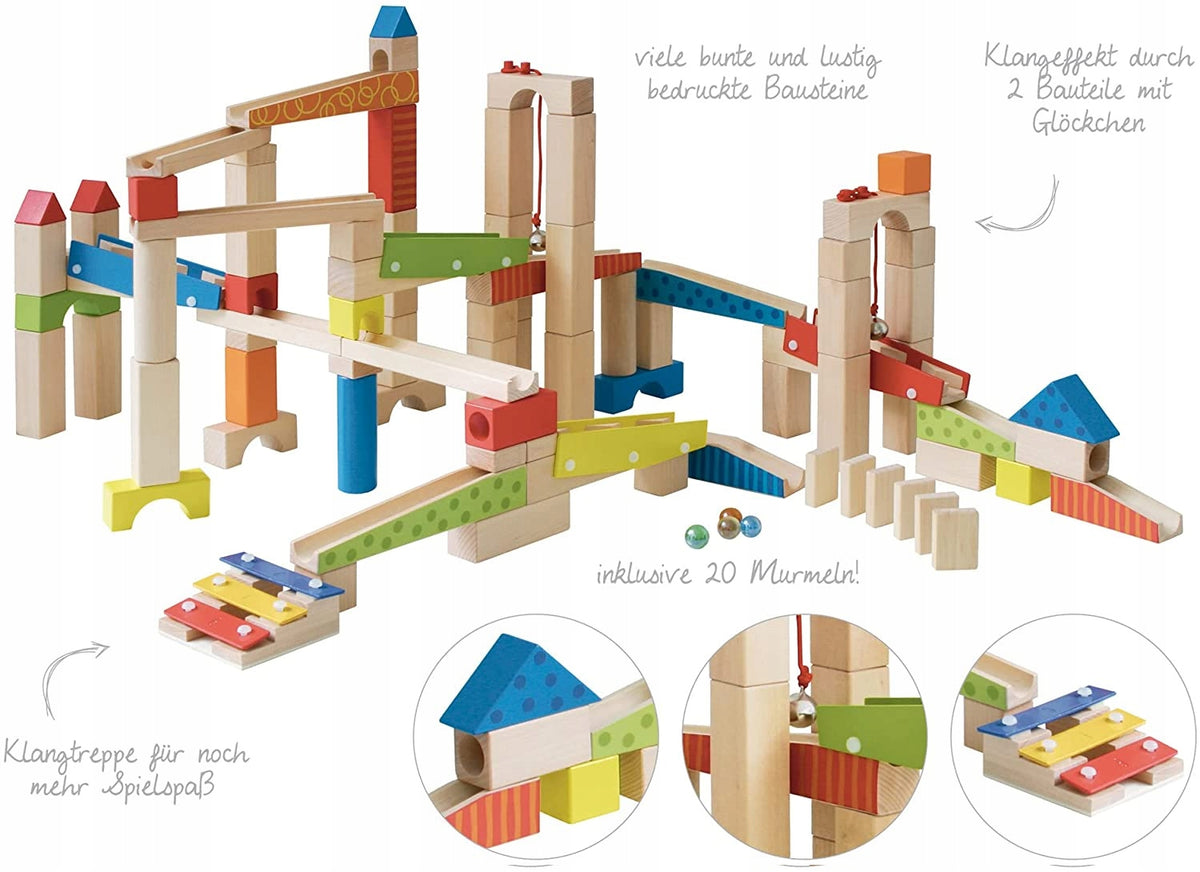ROBA culodrome, wooden blocks