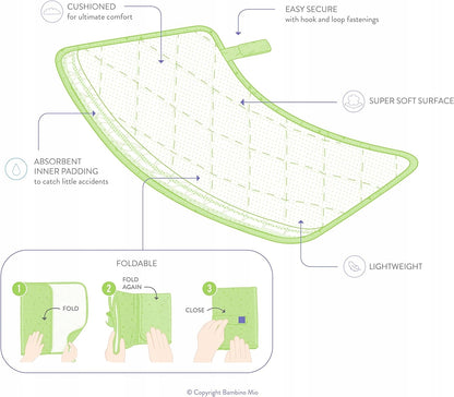 BAMBINO MIO matelas à langer MATA 60X43