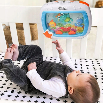 BABY EINSTEIN Ocean Dreams night light projector + remote control