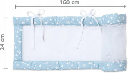BABYBAY bedbeschermer 168x24cm