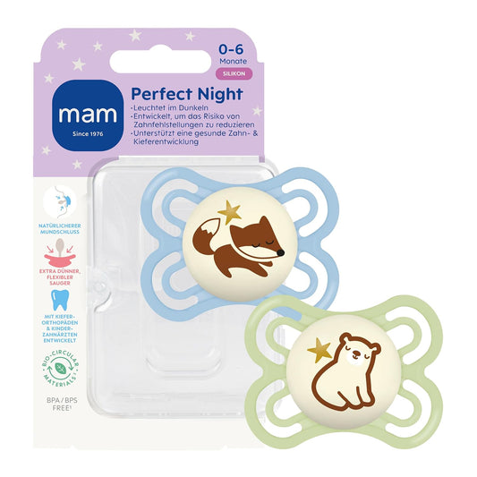 MAM Perfect Day & Night Beruhigungsschnuller 4 Stück 0–6 Monate