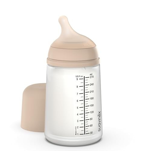 Suavinex Zero Zero anti-kolikflaske 270 ml 3m+ medium flow (M)