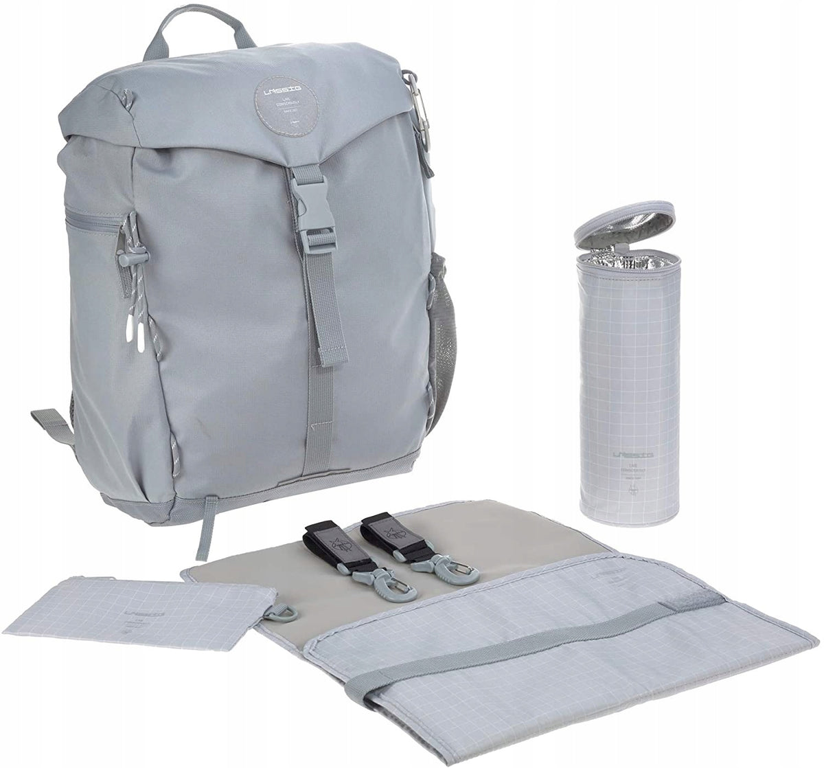 LASSIG geantă rucsac pentru accesorii OUTDOOR gri 1