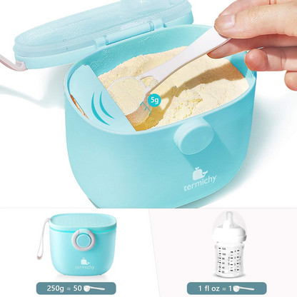 TERMICHY tároló doboz tápszerhez 500 ml 250 g + mérőkanál