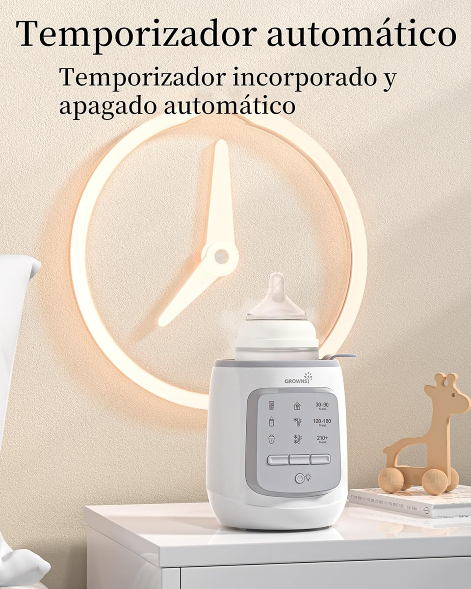 GROWNSY 9-in-1 bottle and jar warmer for infants