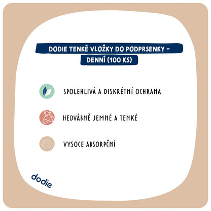 DODIE coussinets d’allaitement 100 pièces