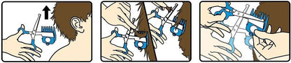 CALMING CLIPPER hair cutting scissors