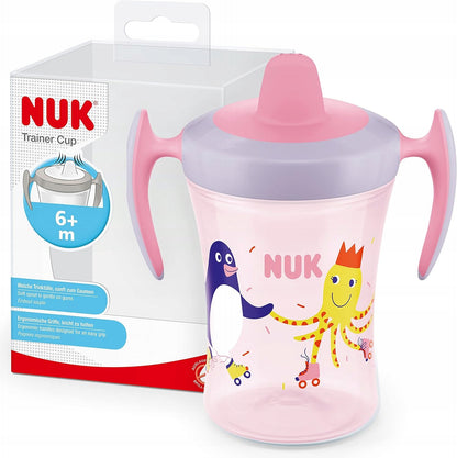 NUK Trainer Cup CANĂ ANTISCURGERI caracatiță 6 luni+ 230 ml